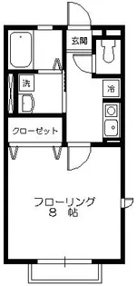 ハイムモントレー【1階】の間取り