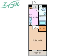 GRAN DUKE 四日市【1階】の間取り