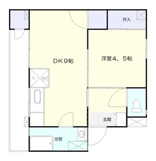 アサヌママンション【2階】の間取り
