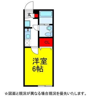 Cocosakura【3階】の間取り