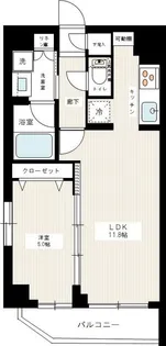 プライズ大森東クアトロ【1階】の間取り