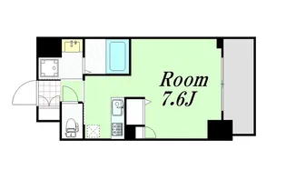 アクアプレイス梅田II【3階】の間取り