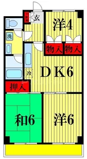 金源ビル【2階】の間取り