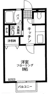 ツリーベル館【2階】の間取り