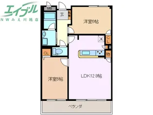トレンティーノ【3階】の間取り
