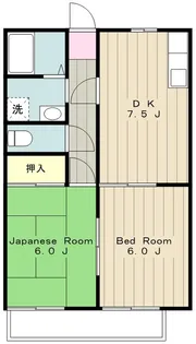 エクセレントノヴァC【2階】の間取り