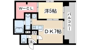 CITYSPIER十三東【3階】の間取り