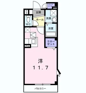 シャンテクレール【2階】の間取り