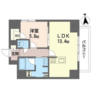 リブス本厚木【8階】の間取り