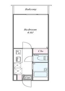 クラッサメゾン【2階】の間取り