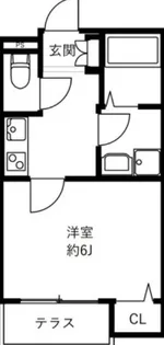 グランシャレー堀切菖蒲園III【1階】の間取り