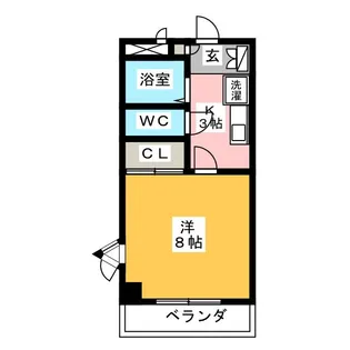 アヴェニールAT【4階】の間取り