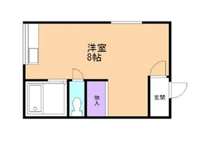コーポ稲川【3階】の間取り
