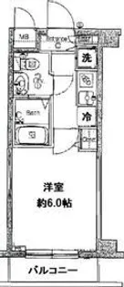ガラ・ステージ高円寺【5階】の間取り