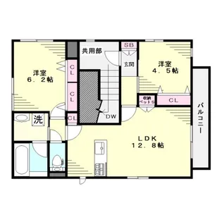 クラインガルテンIII【3階】の間取り