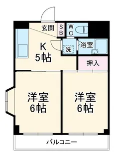 クロノス新綱島【3階】の間取り