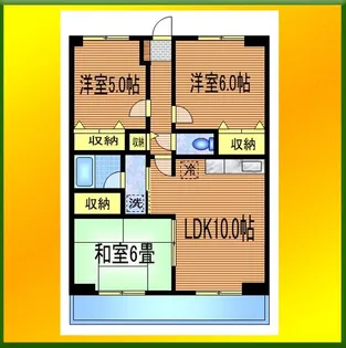 プレミール富士【1階】の間取り