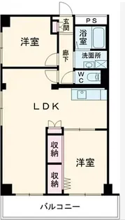 大森ハイツ【4階】の間取り