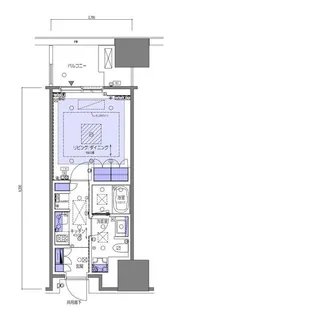 麻布台ヒルズ【6階】の間取り