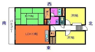 TMレジデンス【4階】の間取り
