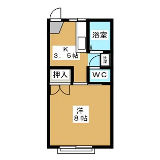 フォーブルジョイB【1階】の間取り