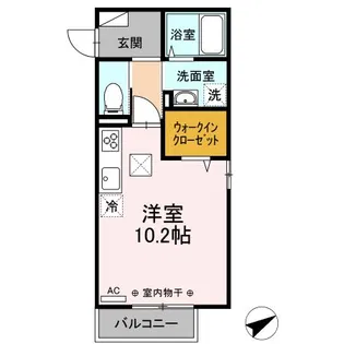 プレミスト VI【1階】の間取り