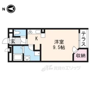 レオネクストみやこ385【1階】の間取り