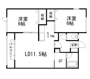 ウエルカムサトウ4【2階】の間取り