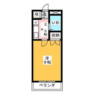 シャトー大根【2階】の間取り