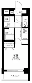 東京都新宿区西落合2【マンション】の間取り