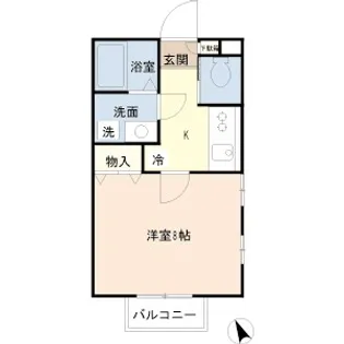 デイジー【1階】の間取り