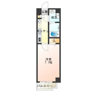 FDS KOHAMA WEST【6階】の間取り