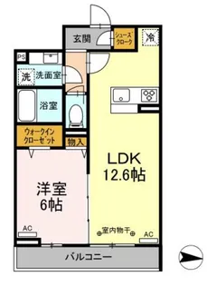 東京都杉並区上荻4【アパート】の間取り