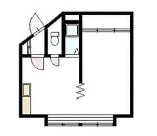 ハイツリバプール【2階】の間取り