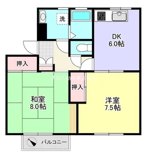 千葉県船橋市旭町1【アパート】の間取り