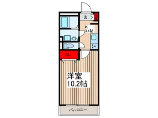 仮)下落合3丁目共同住宅【1階】の間取り