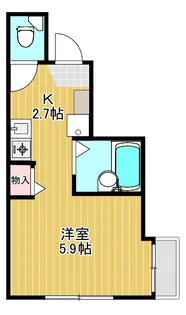 パークヒルズ高山【2階】の間取り