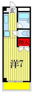 千葉県船橋市中野木1【マンション】の間取り