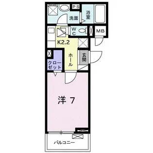 リビエ たま【1階】の間取り