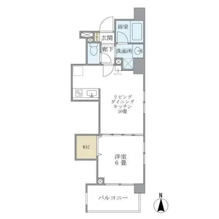 東京都江東区常盤2【マンション】の間取り