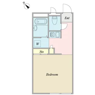 ソレイユ北初富【1階】の間取り