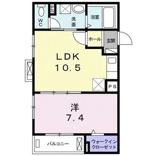 サザンクロス サウス【2階】の間取り