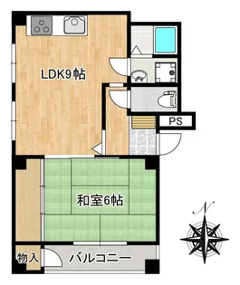 ネオセルコ平塚ビル【5階】の間取り