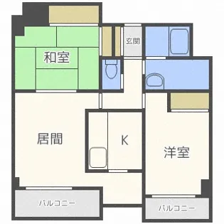 プレステージII【3階】の間取り