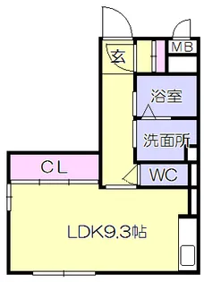 Respiral【1階】の間取り