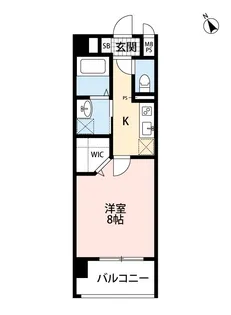 Prime尾ノ上【7階】の間取り