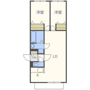 Premier八軒東【4階】の間取り