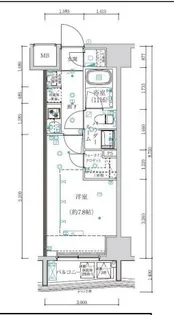 アルテシモコルソ【13階】の間取り