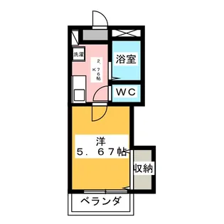 アバンテ曲金 I【3階】の間取り