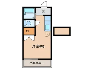 ルクール3【1階】の間取り